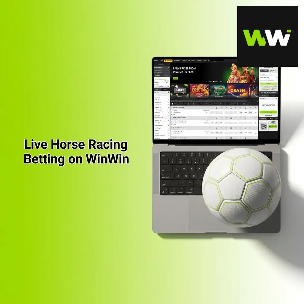 Live horse racing betting on WinWin platform with real-time odds and wagering options for race enthusiasts