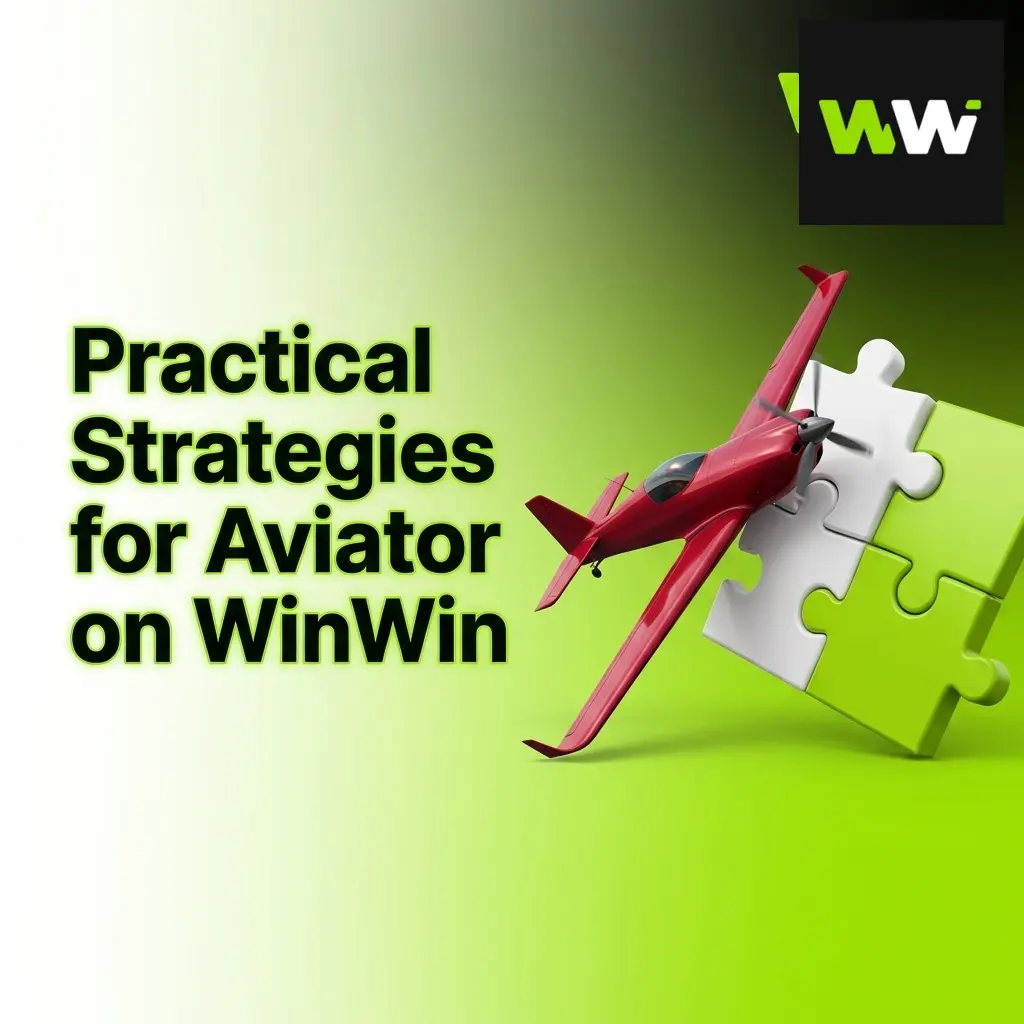 Aviator game strategies displayed on WinWin platform interface showing betting tips and practical techniques for players