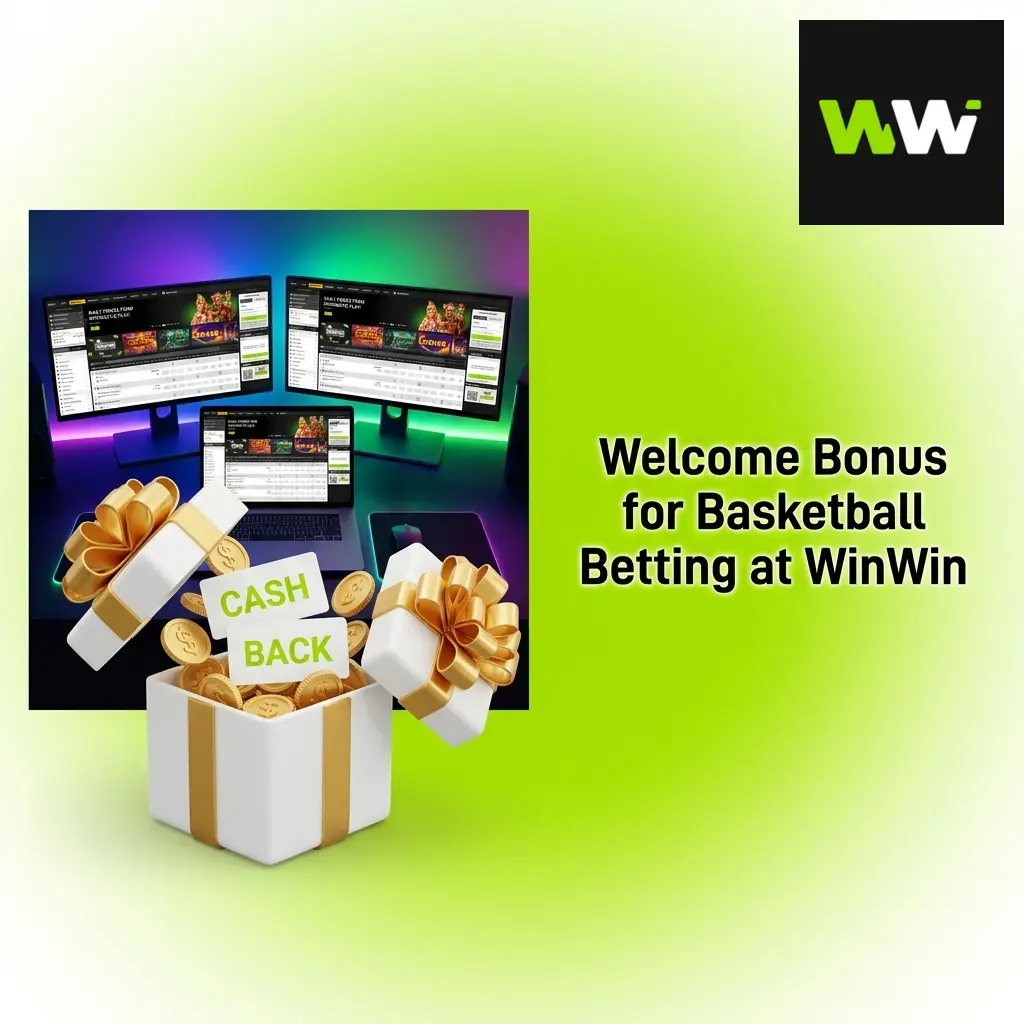 WinWin sportsbook welcome bonus offer for new basketball betting customers with promotional rewards