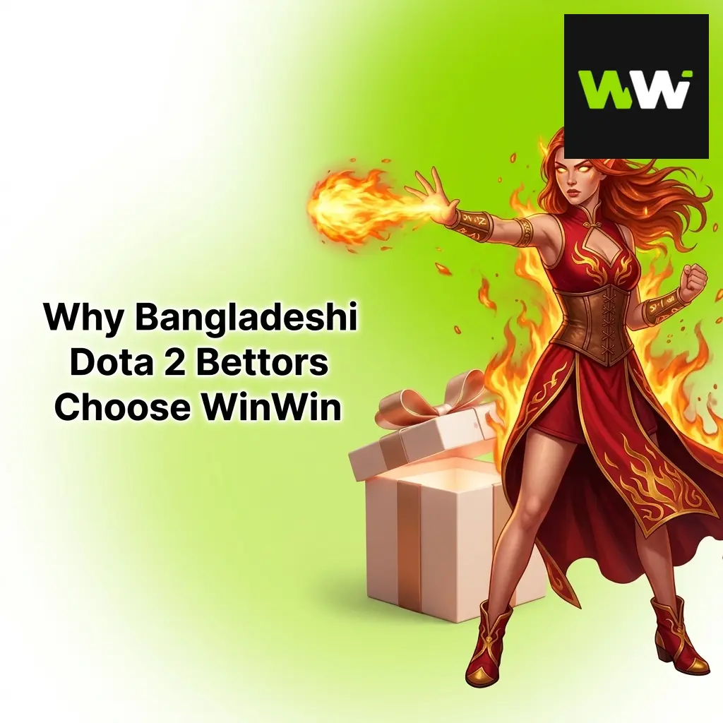 Bangladeshi Dota 2 bettors choosing WinWin platform for esports wagering with competitive odds and secure transactions