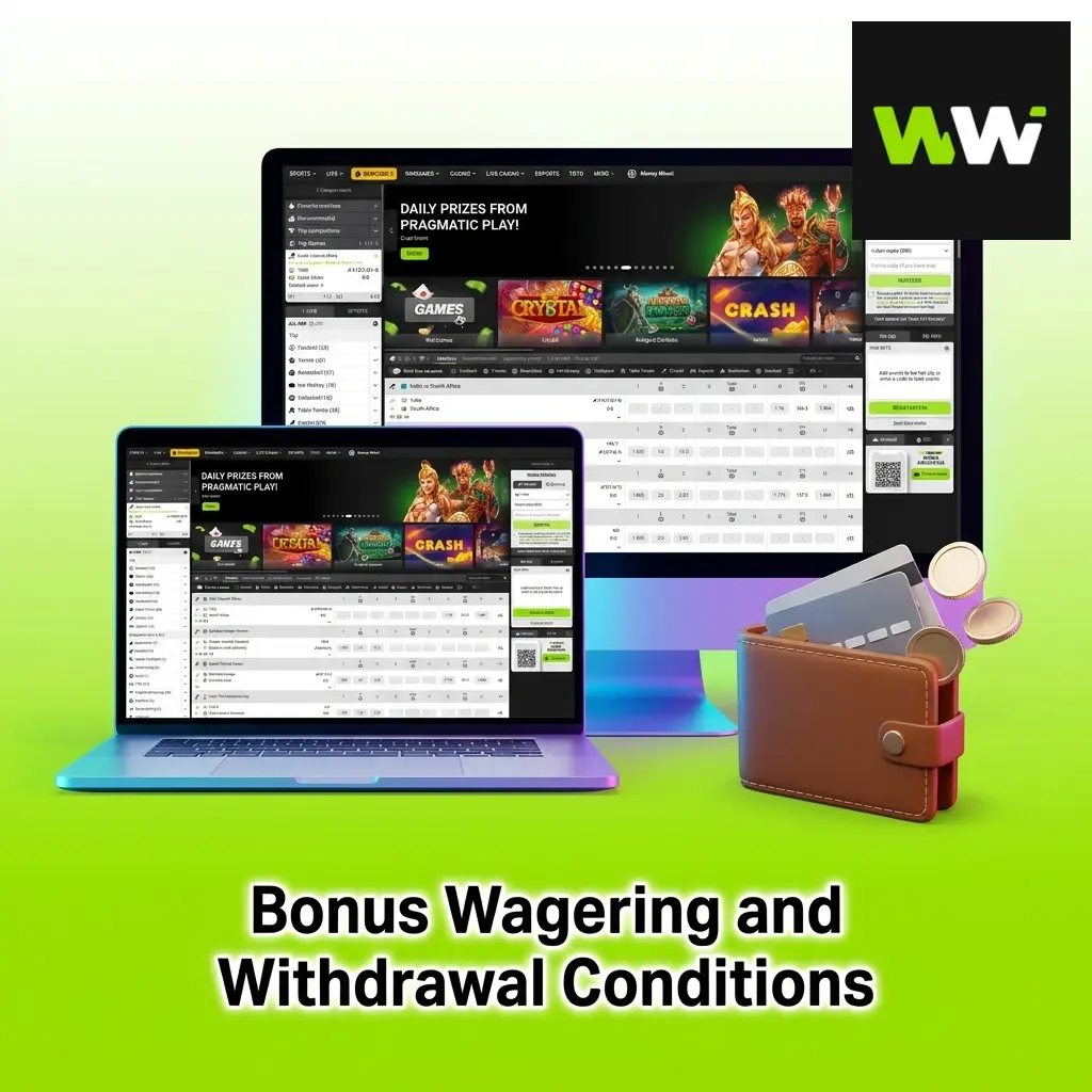 Casino bonus wagering requirements and withdrawal conditions explained with terms and rules for players