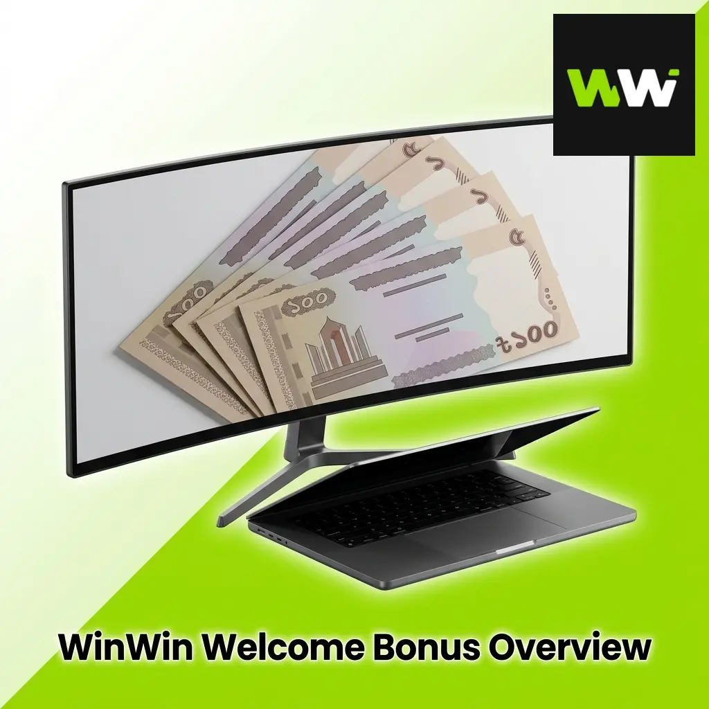 WinWin casino welcome bonus overview showing promotional offer details for new players