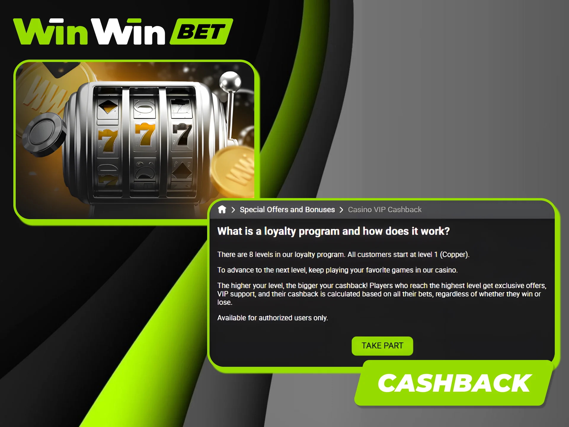 Activate the Winwin cashback offer to maximize your daily reward returns.